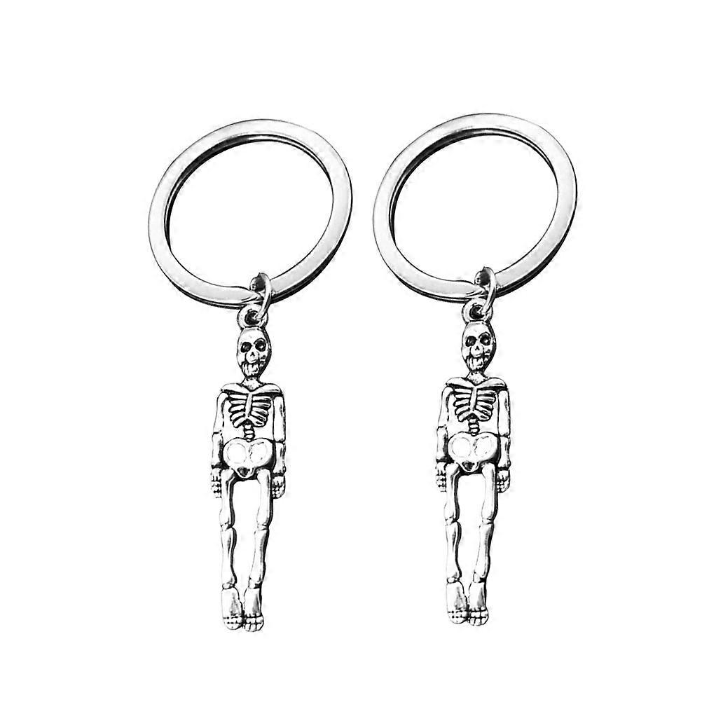 Halloween Holder Keychain Creative Gift for Decoration 6Pcs