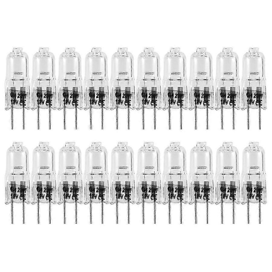 G4 Halogen Bulbs 20W 12V 20 Pcs