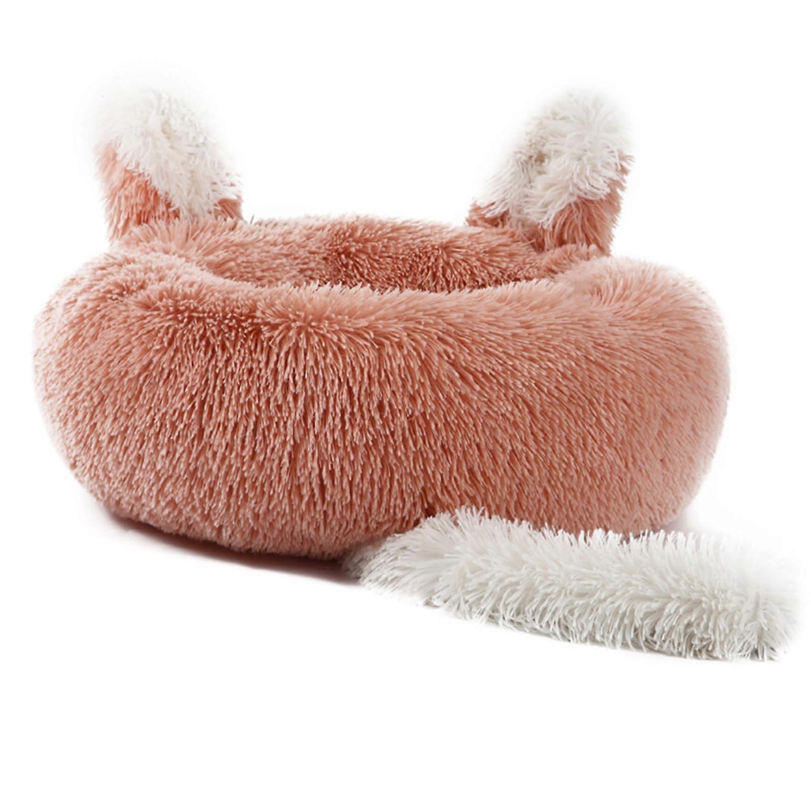 Creative Pet Bed Ears Tail Nest For Dogs And Cats Soft Plush Sofa Style Size Small Medium Large Color Options