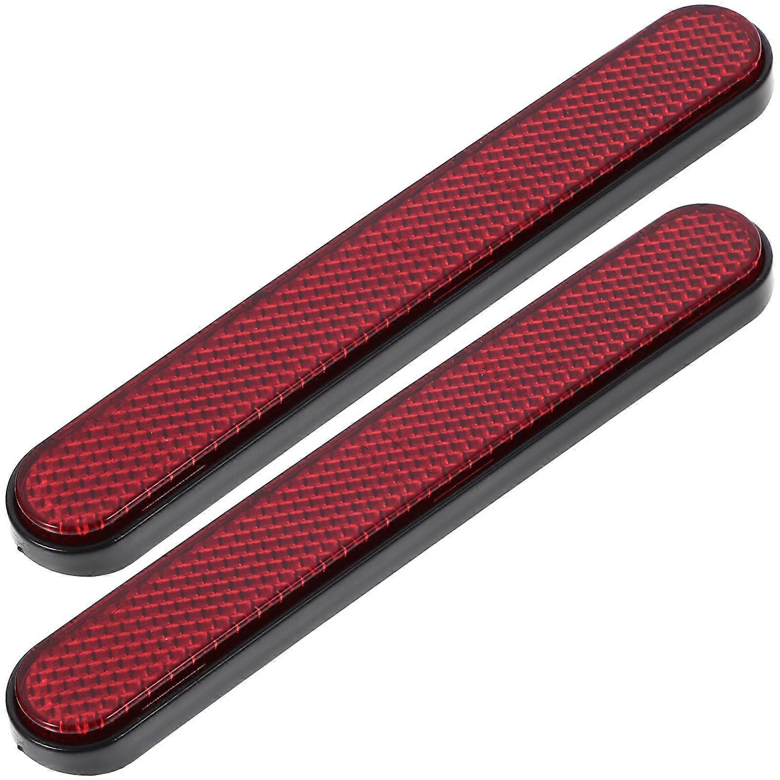 Creative Reflective Strip Decorative Sticker for Outdoor Use 2Pcs