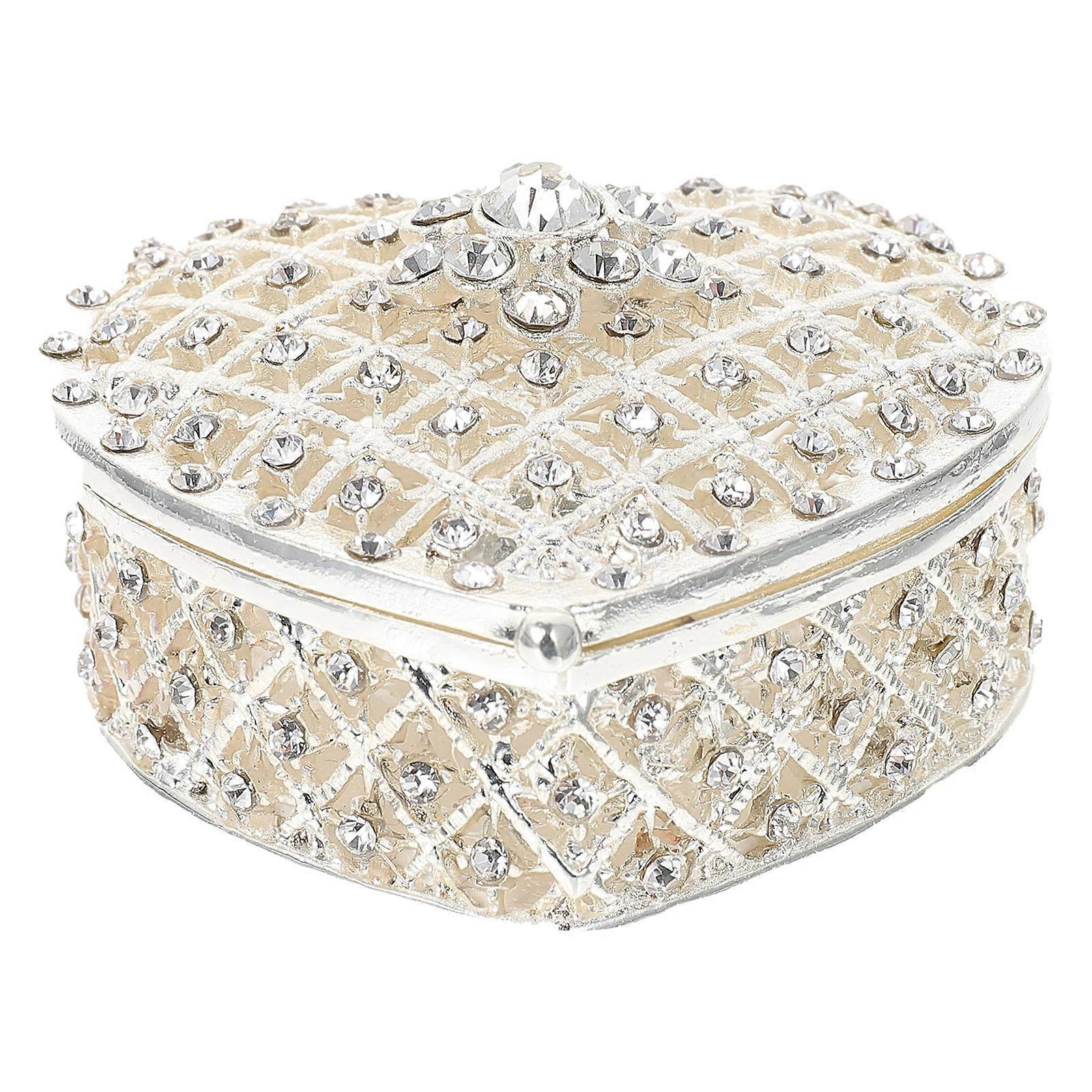 Jewelry Storage Accessory Bracelet Case for Storage 2Pcs Silver