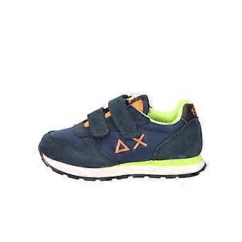 Niedrige Sneakers z45302b blau/fluo