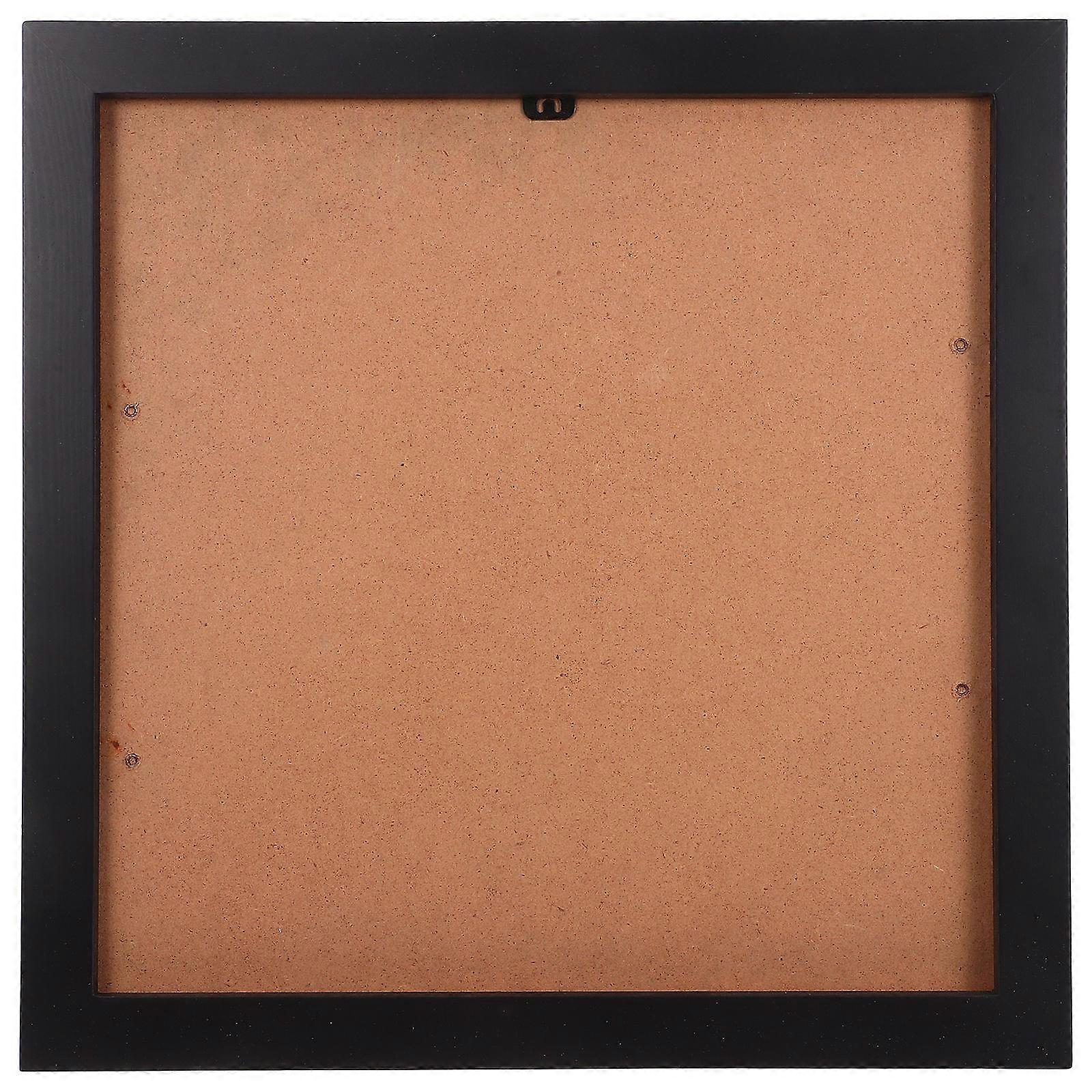 Wood Record Frame for Vinyl Record Display Wall Mounted 4Pcs Pack