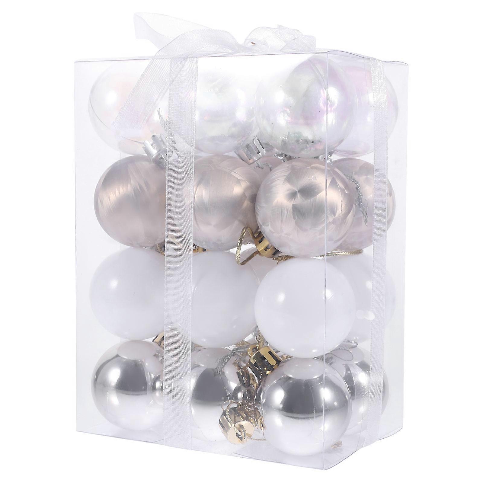 Ball Ornaments for Xmas Tree Decorative Hanging Balls 48Pcs Pack