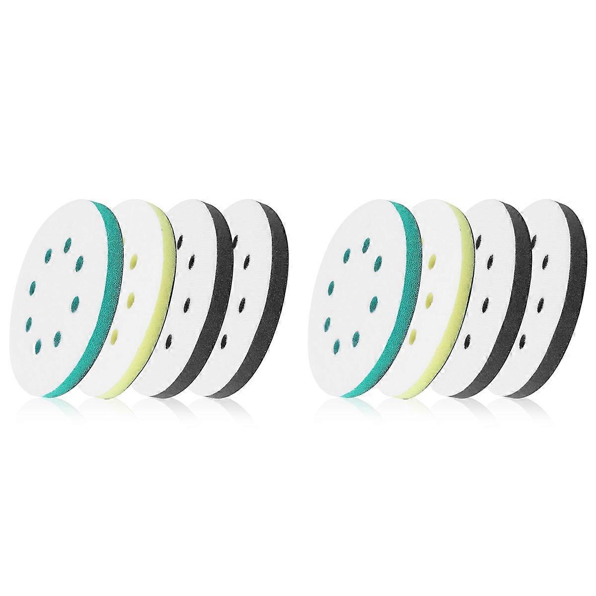 4 Pack Foam Sanding Pads for Orbital Sander