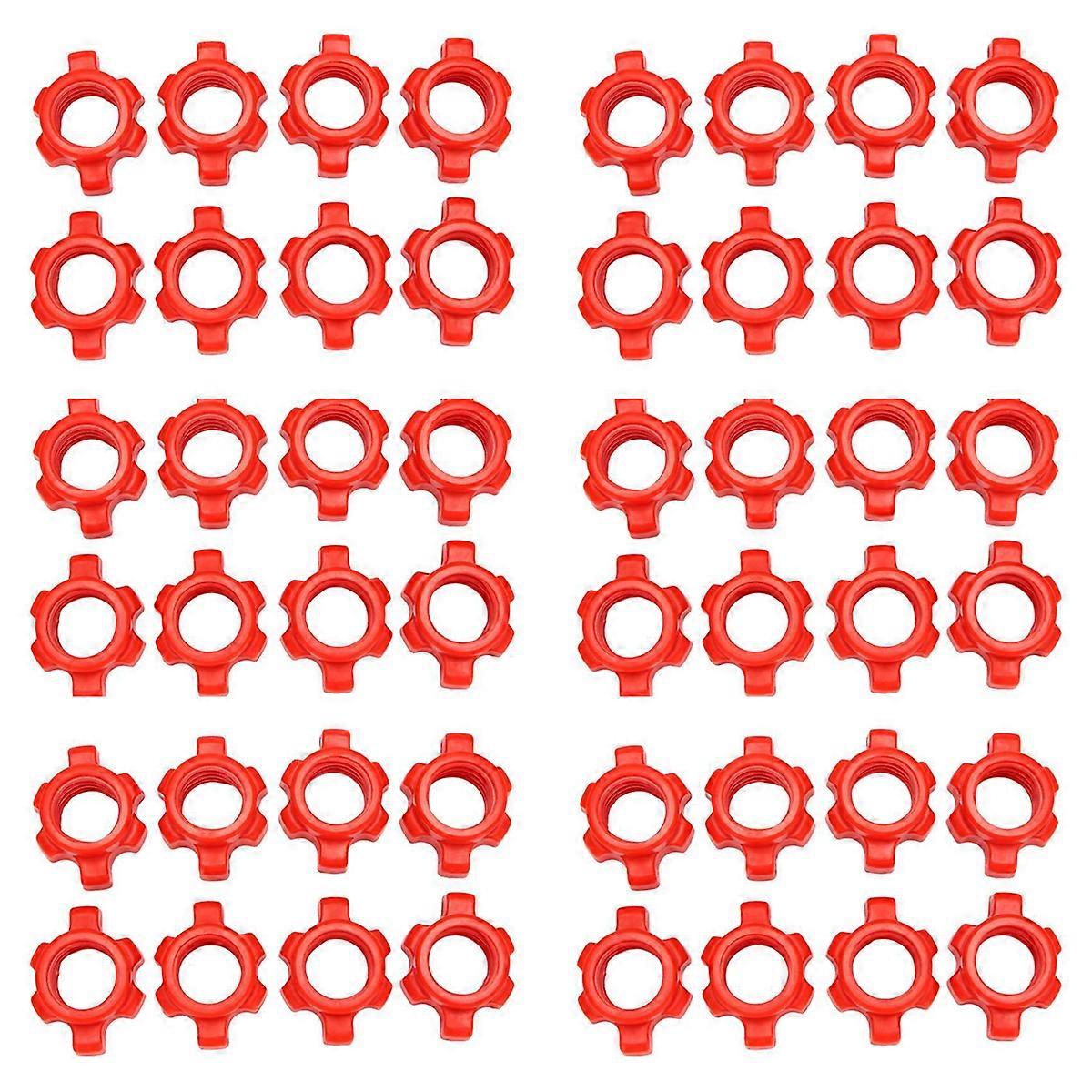 8PCS Dumbbell Nut, Collars for Barbells Training Accessories
