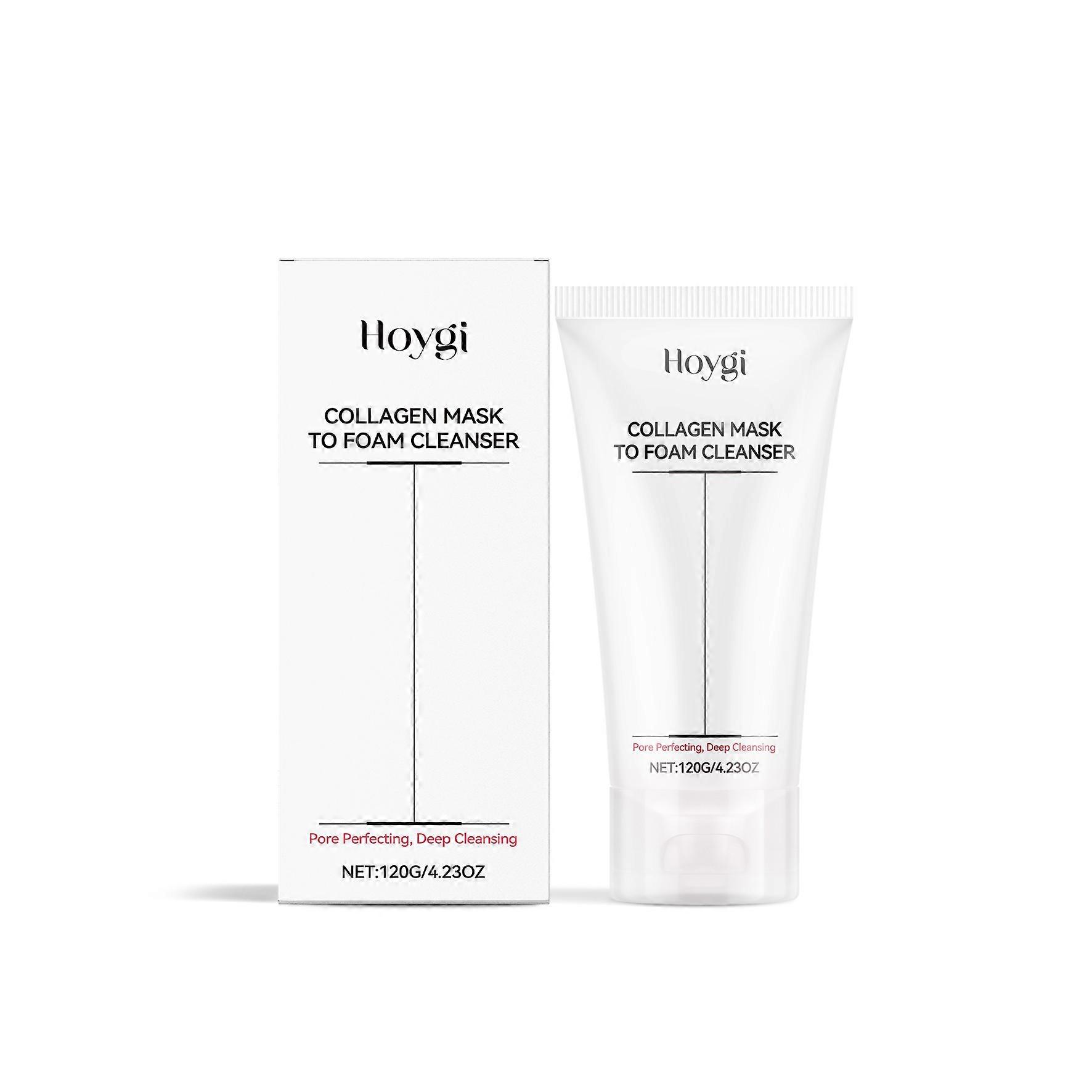 Hoygi Collagen Moisturizing Facial Cleanser, Gently Cleanses The Face, Making It Hydrated, Delicate And Smooth For Daily Care