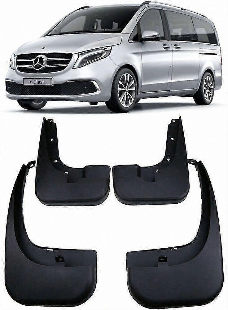 Custom Fit Splash Guards Mud Flaps for 2016-2024 V Class Vito W447 Models
