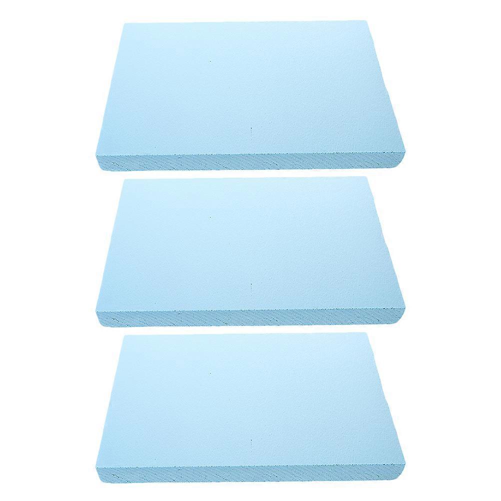 Craft Foam Blocks Foam Board for Crafting 6Pcs Sky-Blue Miniature Landscapes