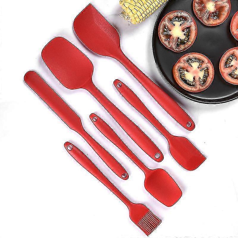 6 stuks Siliconen Spatel Set