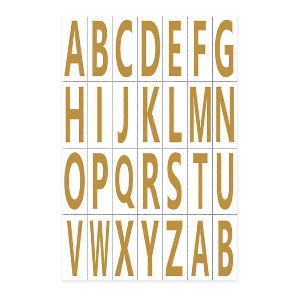 7.6*3cm Letters Self Adhesive Door House Outside Mailbox Address Sticker