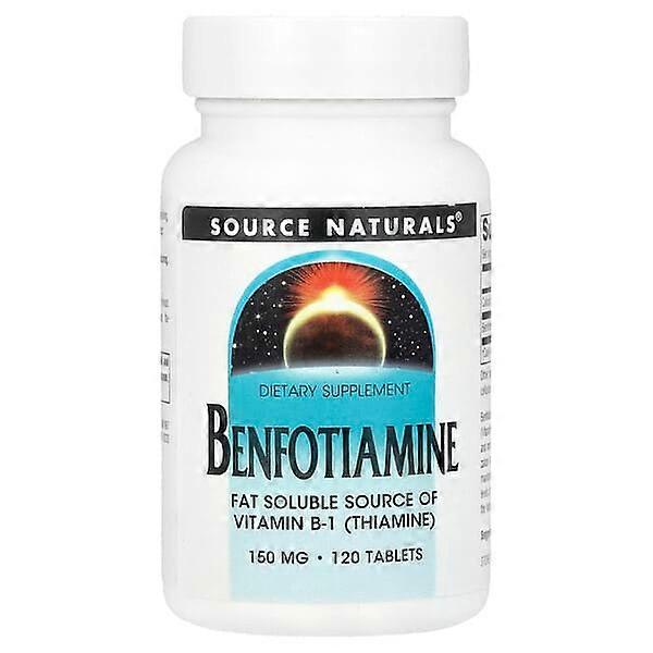 Source Naturals, Benfotiamine, 120 Tablets
