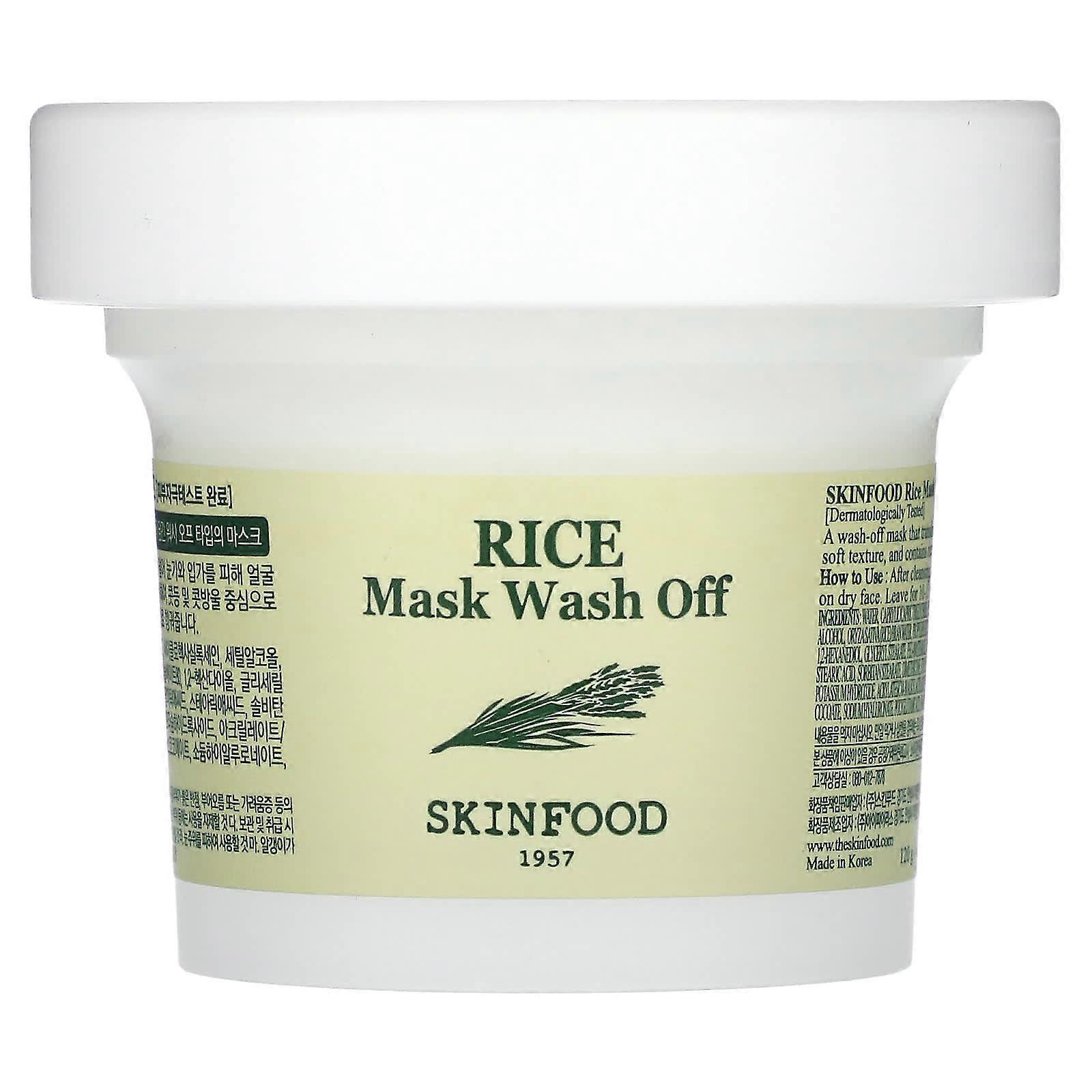 Rice Mask Wash Off , 4.23 oz (120 g)