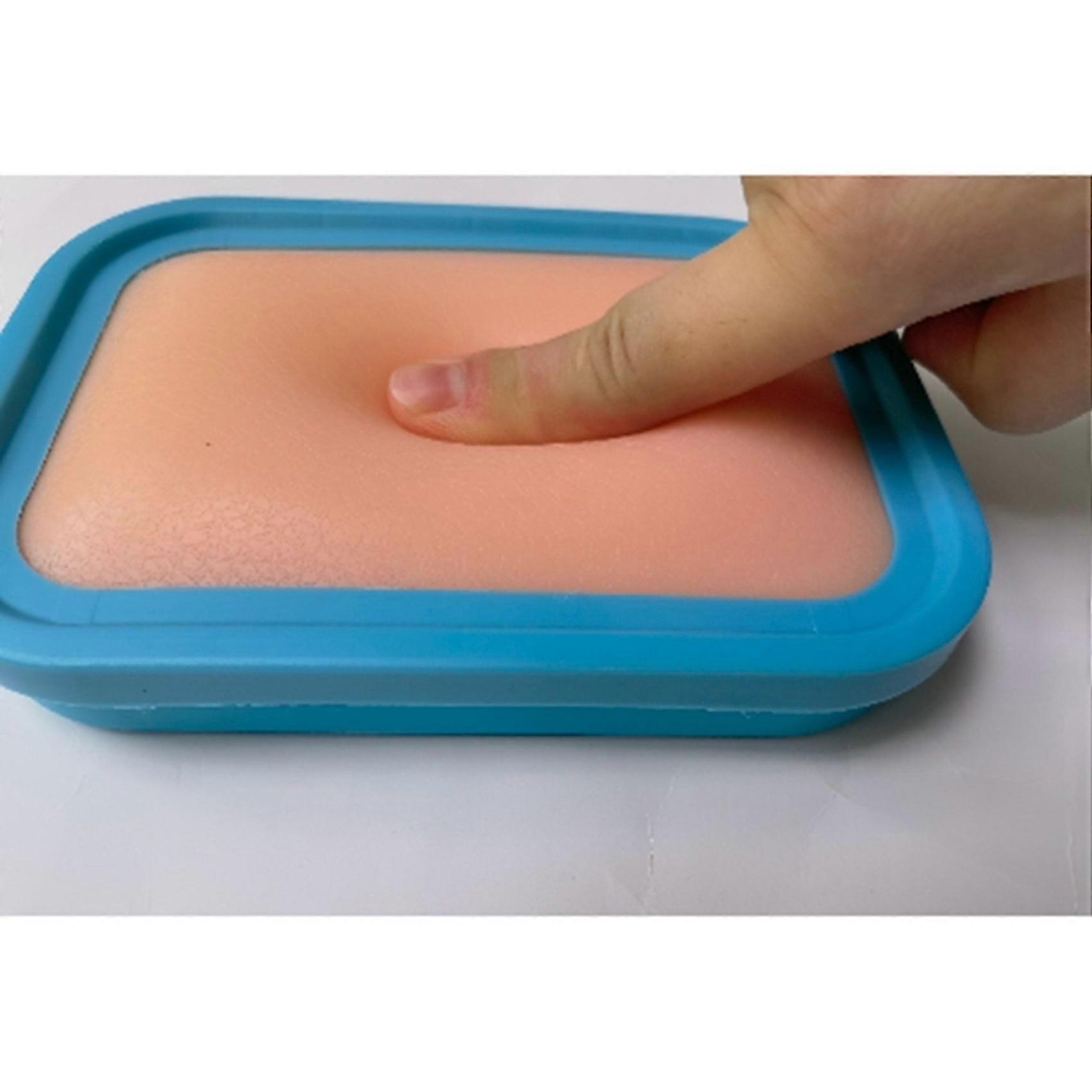 2X Acupuncture Skill Learning Practice Simulation Skin Model Acupuncture Training Bag Practice Board