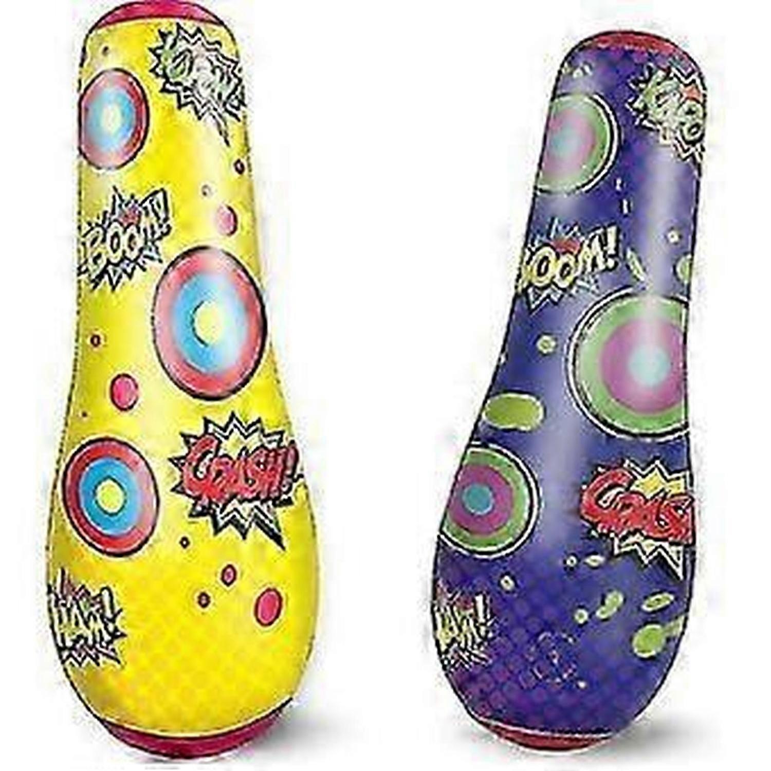 インフレータブルボッパー、バウンスバックアクション付き47インチキッズサンドバッグ