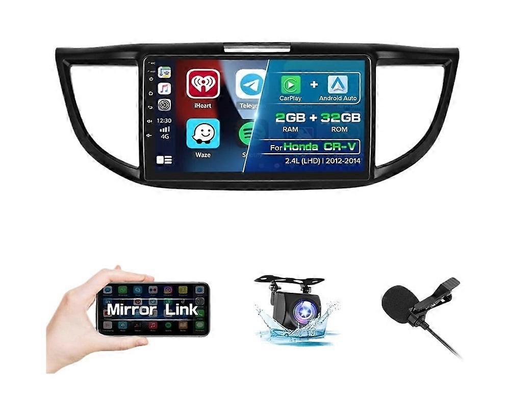 Stereo Radio for honda cr-v 2012-2014 Android Carplay GPS 2+32G