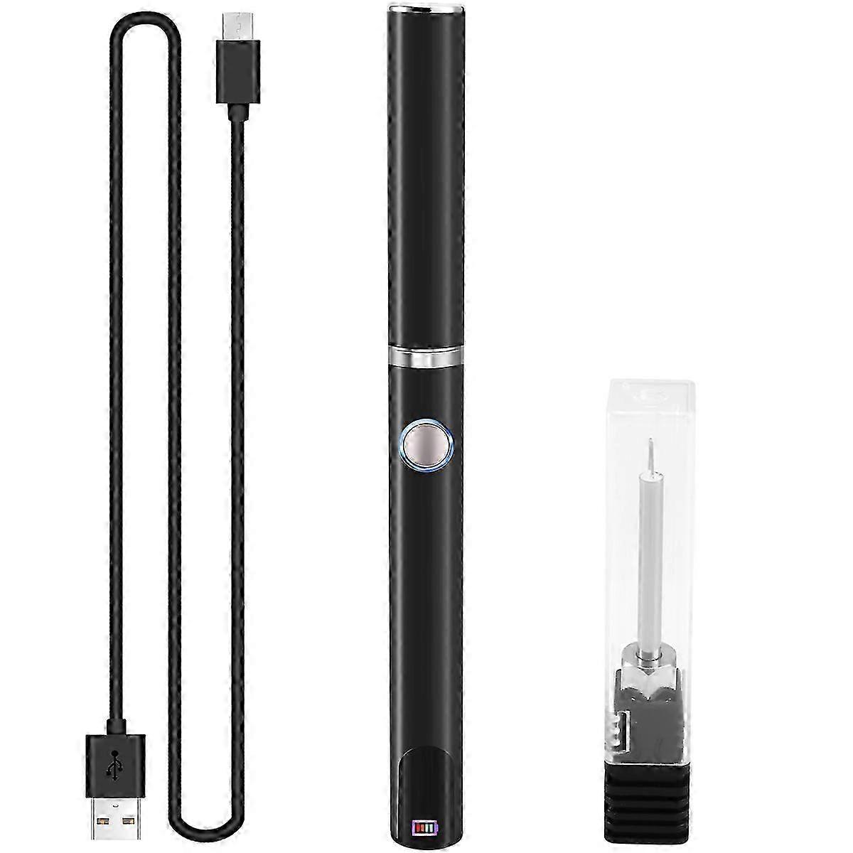 Adjustable 510 Thread Mini Soldering Iron Kit with USB and Cap