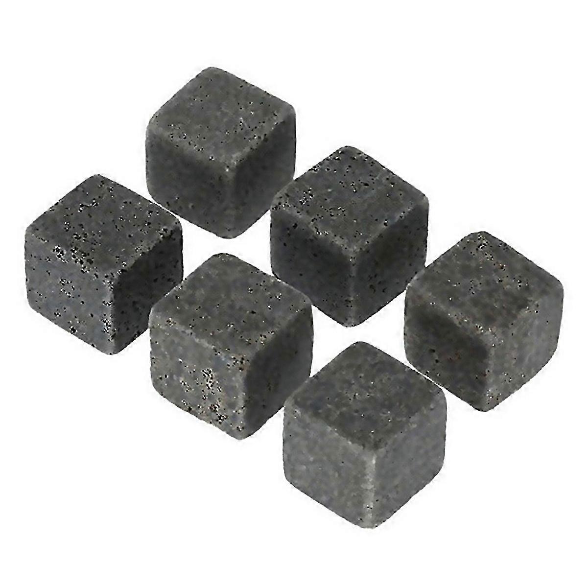 For 69pcs Reusable Wine Drinks Cooler Ice Cube Chilling Stone Rock Barware