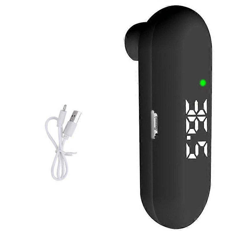 Thermomètre Mini USB Termomètre Fièvre Infrarouge Enfant-Noir