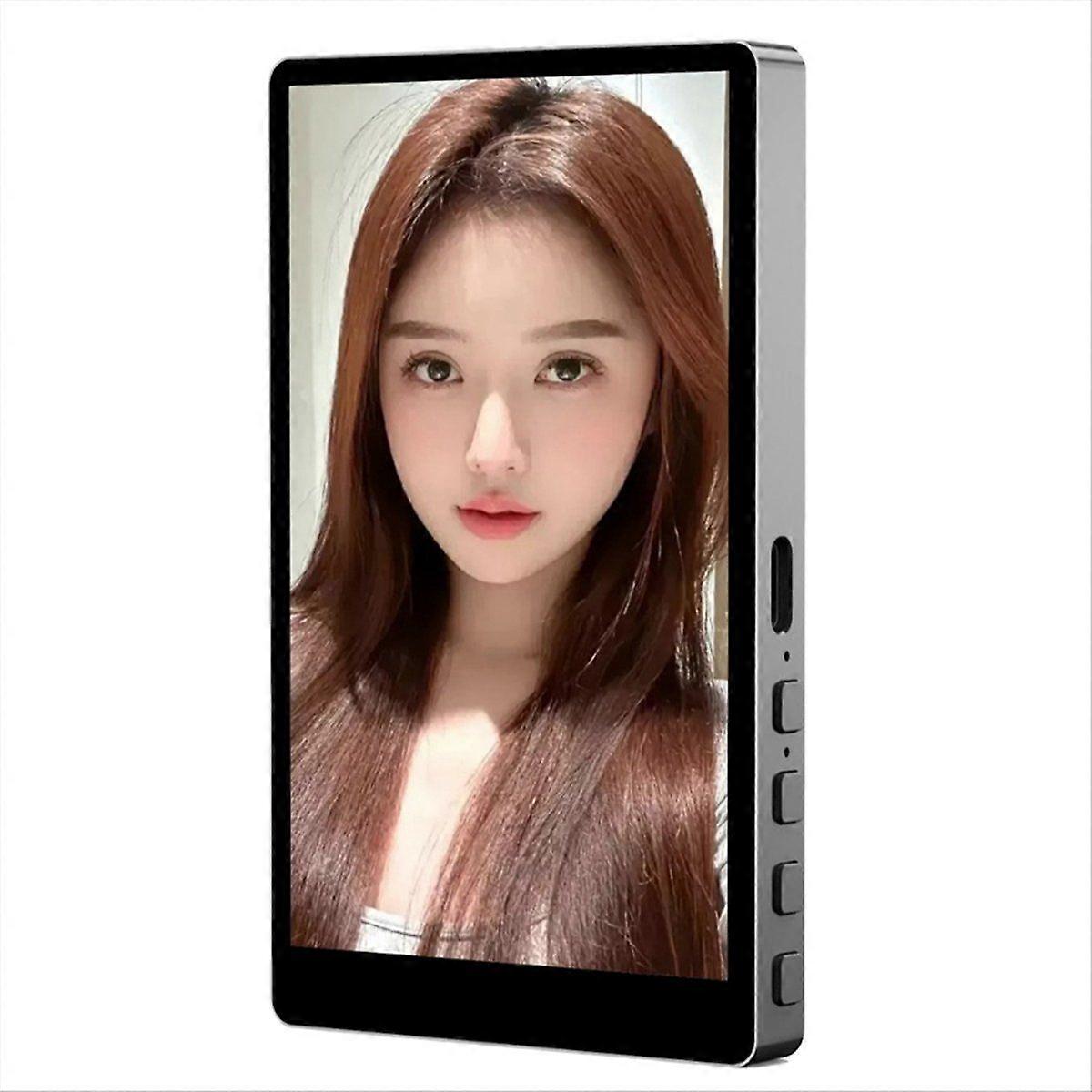 Vlog Selfie Monitor Screen for Phone, Rear Camera Monitor for and Android Phone, Magnetic Mount Wir