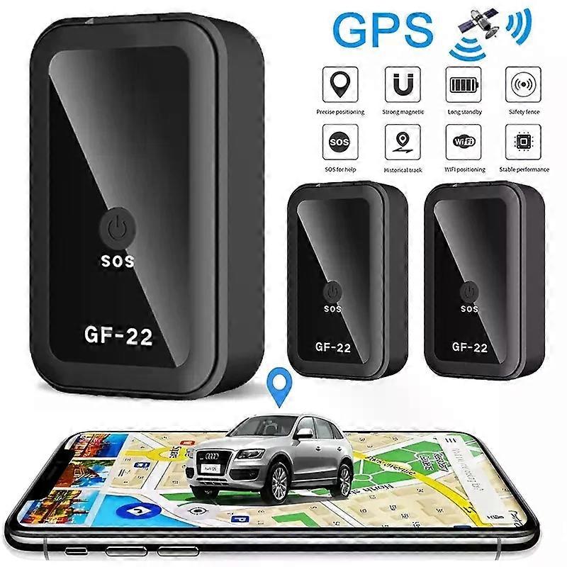 GF-22 Car Tracker Device Strong Magnetic Automatic Alarm Motorcycle Car Mini GPS Trackers Voice Control Anti-Lost Device Locator