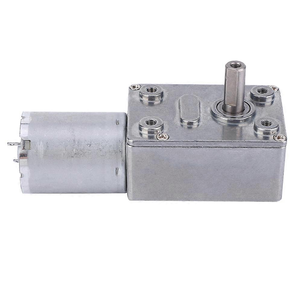 Micro Type DC Speed Reduction Motor Large Torsion Worm Gear Motor 6V(40RPM)