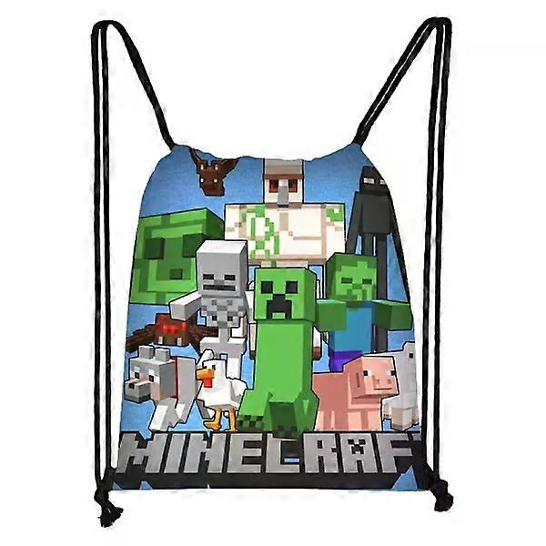 Gym Bag Minecraft Green{f2}