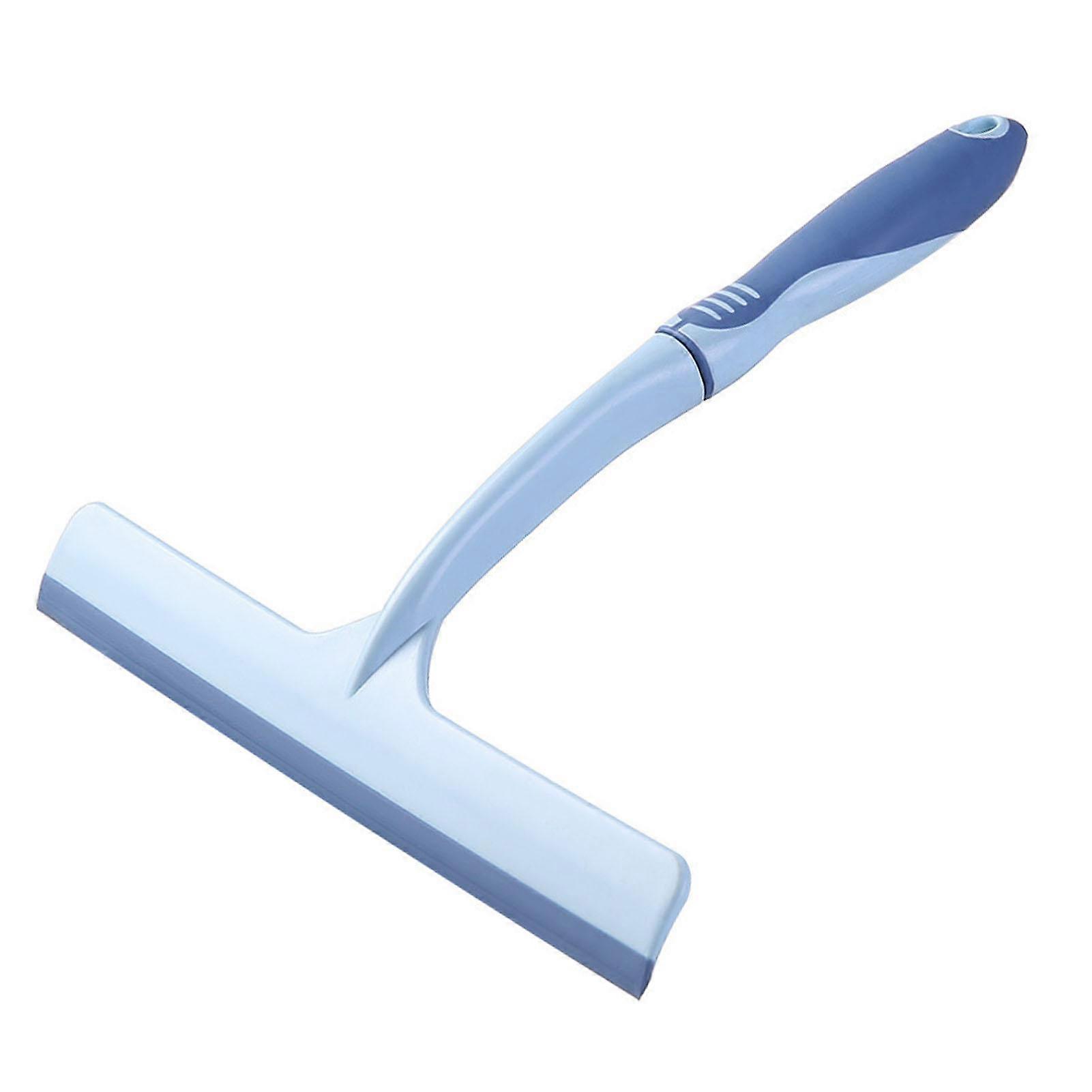 Glass Wiper Anti Slip Multi Purpose Window Mirror Glass Squeegee Home Cleaning Tool Blue