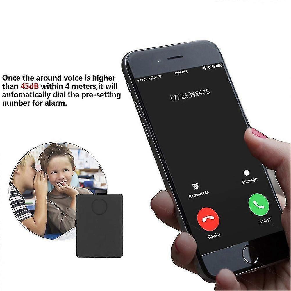 N9 Drahtloser GSM-Abhör- und Überwachungs-GPS-Tracker mit Spracherkennung und Echtzeit-Abhörfunktion für Autos