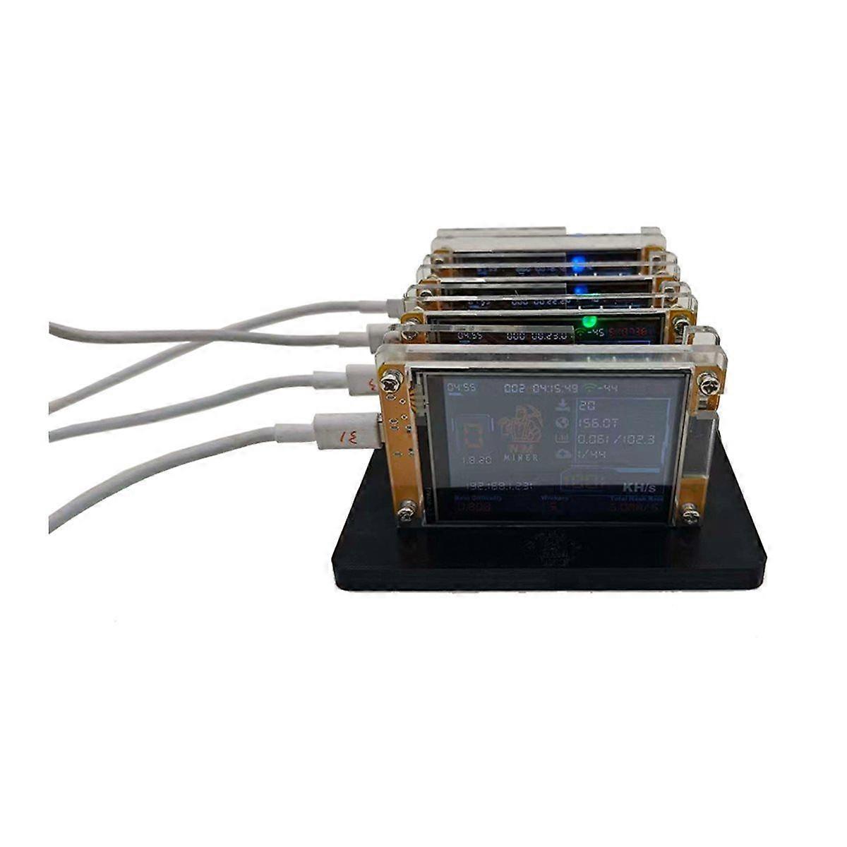 2.8-Inch Display NerdMiner V2 NMMiner 3840KH/S Solo Crypto Mining Machine Home Use BTC Bitcoin Lott