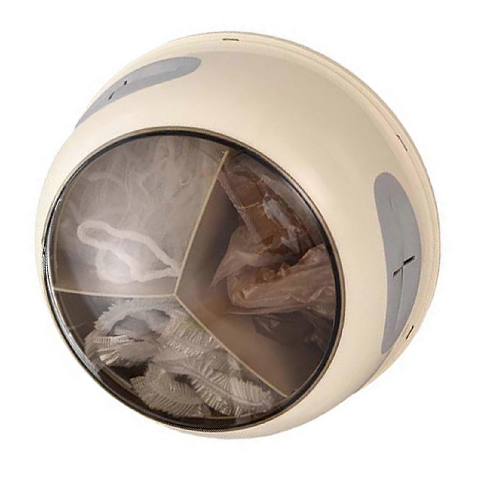 Space Saving Plastic Cling Wrap Dispenser Hanging Holder For Multiple Rolls Kitchen Organization Solution Multicolor