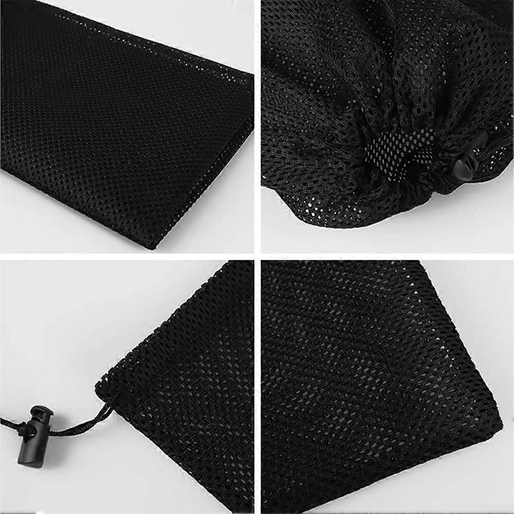 2 Pack Pond Pump Filter Bags with 1mm Mesh Polyester Net, Drawstring Debris Protection for Submersible Pumps (31x41cm)