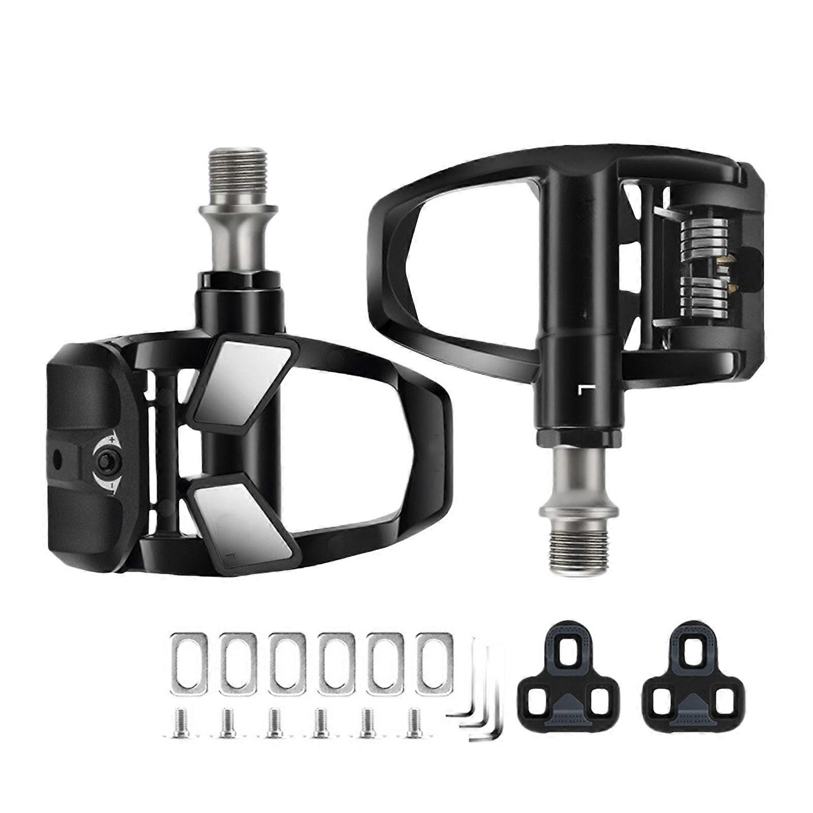 Light Weight Bike Pedal Smooth Design With Look Systems High Performances Cycling Pedals Easy Install Lock Cleats Pedal Multicolor