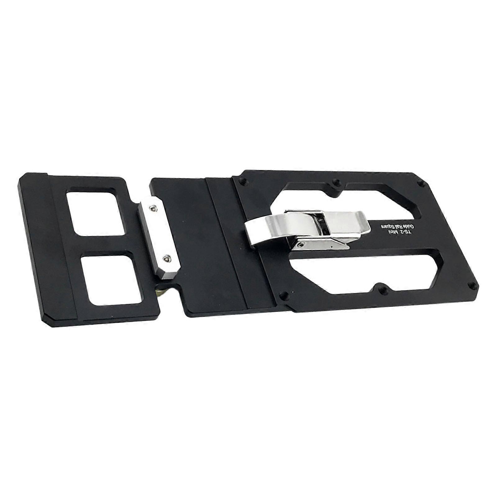 Track Sawing Guide Rails Square 260mm 90 Degree Angle for Woodworking Projects Circular Sawing Cutting And Milling Multicolor