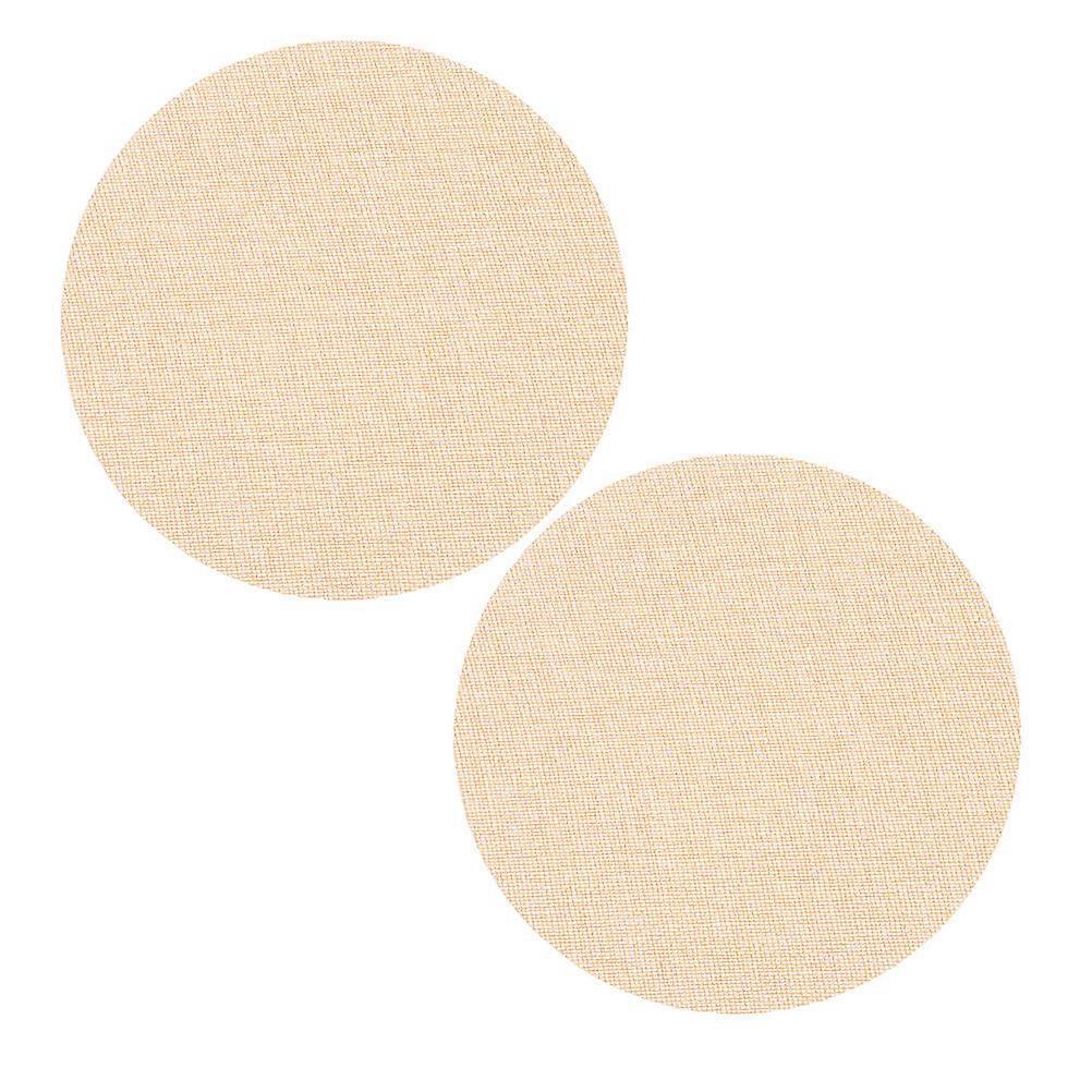 Dazzling Proof Diffuser Lampshades Child-Safe Anti-Dazzling Circular Fabric Lampshade For Nursery And Bedroom Lighting 2Pcs