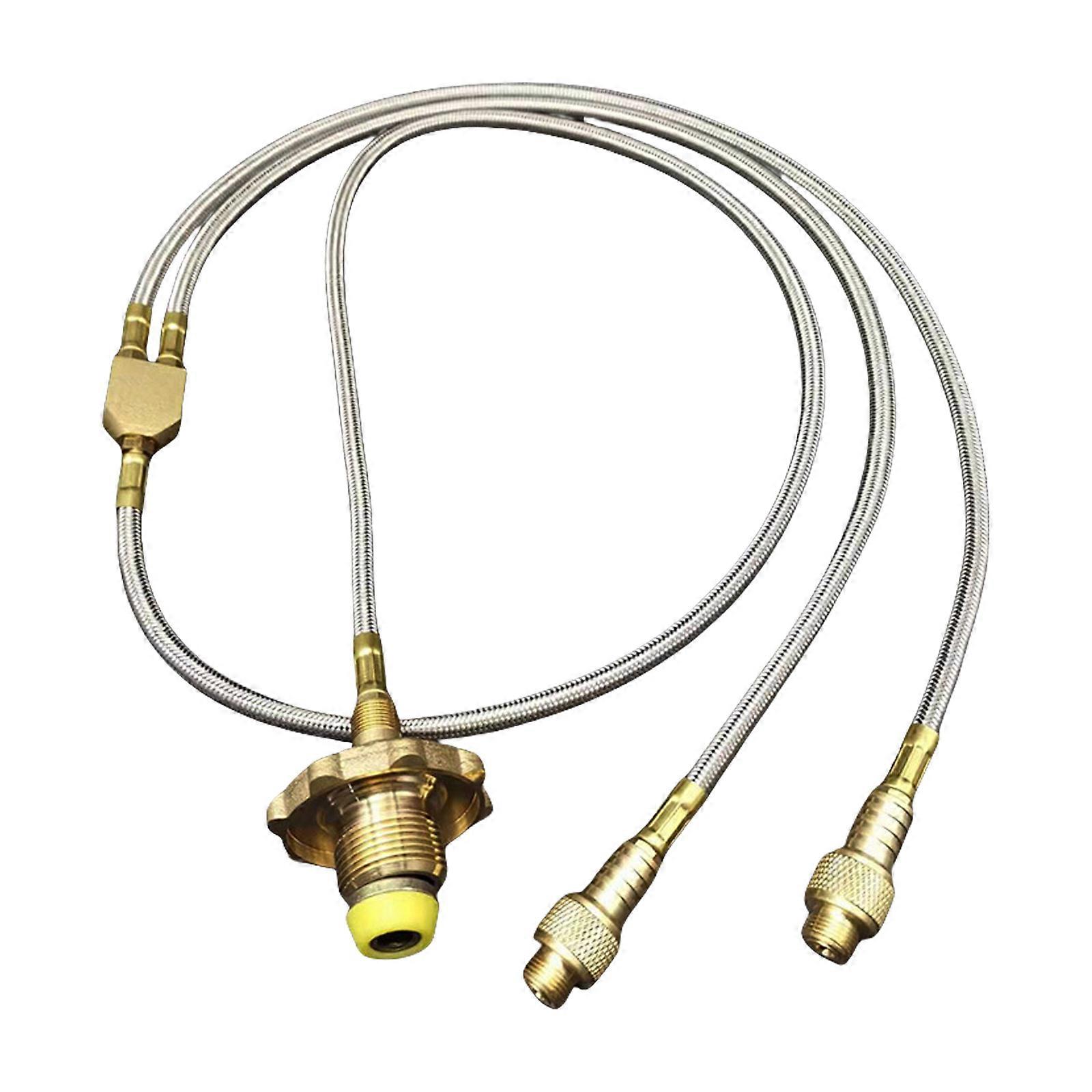 Leak Proof Gas Adapter Reliability Gas Conversion Connectors Efficient Adapter for Various Outdoor Activity Multicolor