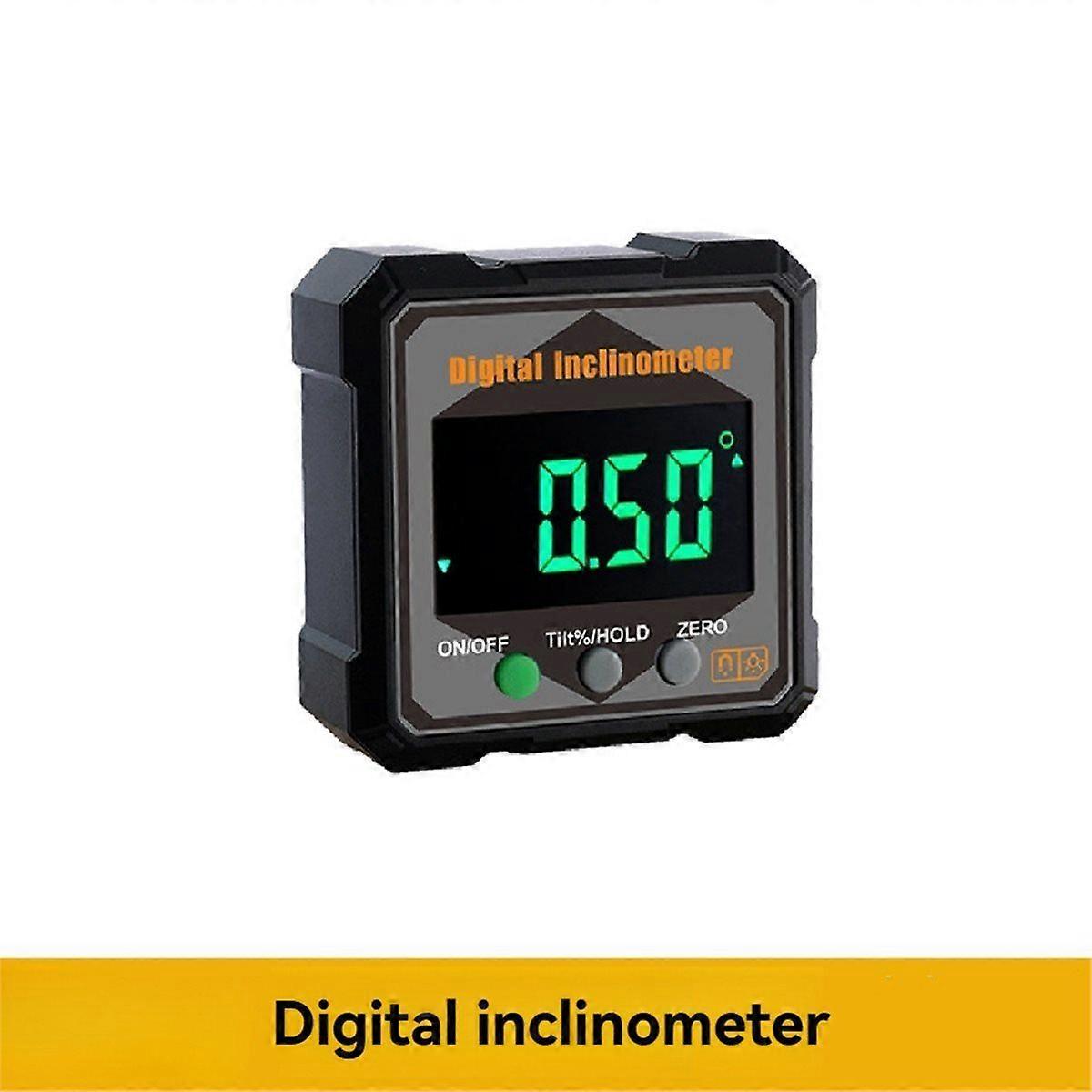 Digital Inclinometer Angle Finder 4-Sided Magnetic Laser Inclinometer