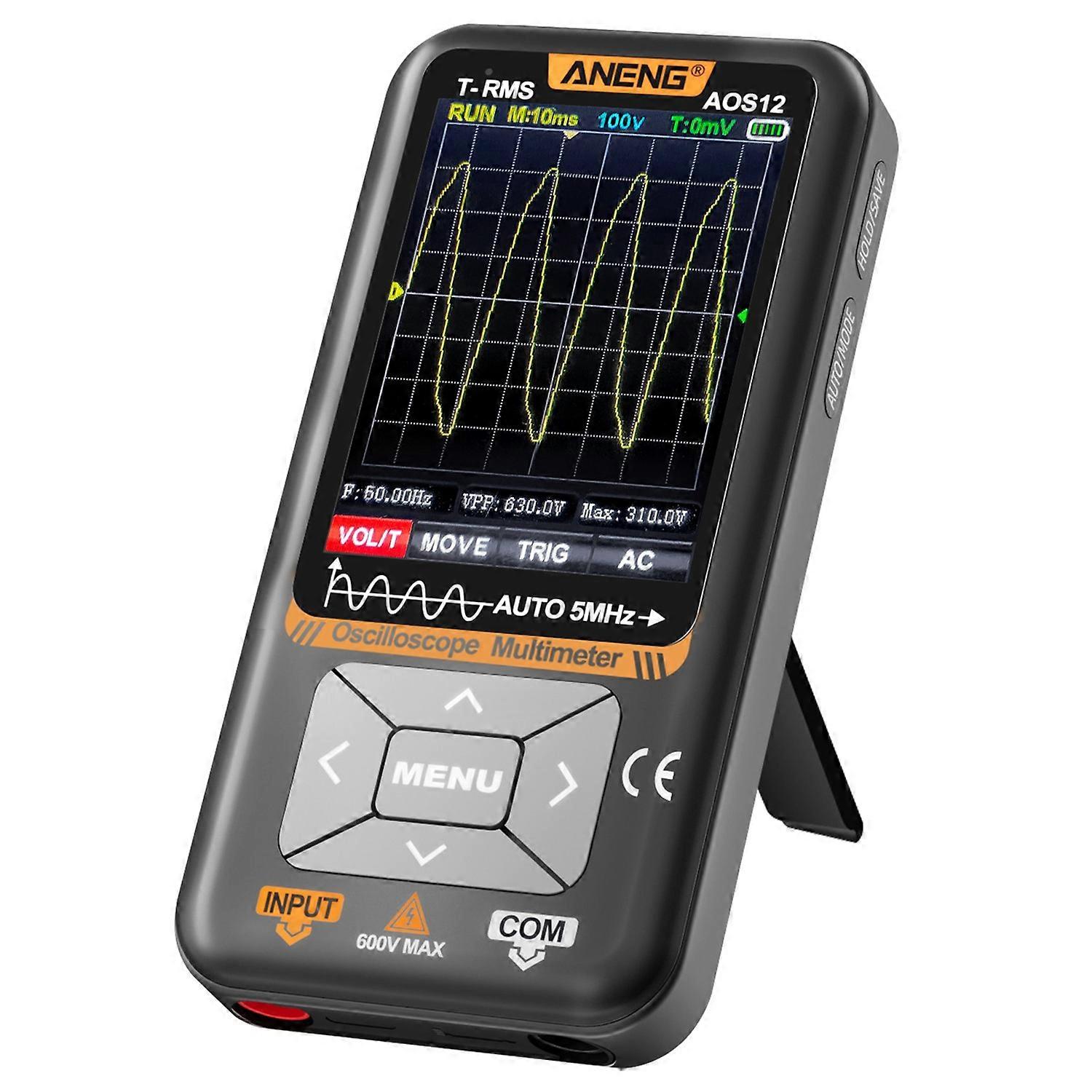 ANENG AOS12 2 In 1 Smart Color Screen Digital Oscilloscope Portable Handheld Multimeter