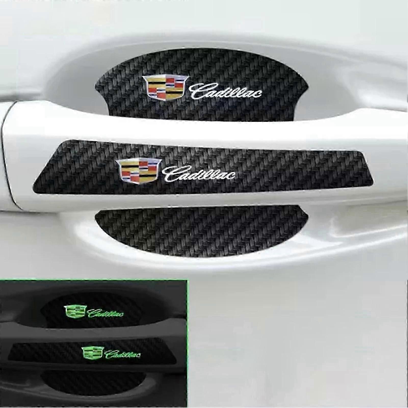 8 Luminous Elastic Door Handle Covers Compatible with Mitsubishi, Style 6