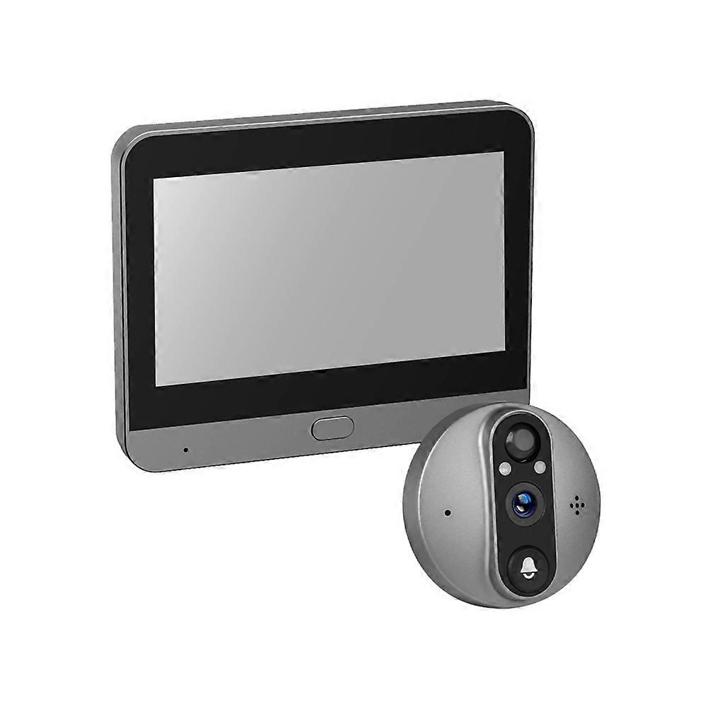 Tuya Smart Wireless WiFi Video Doorbell 3 Million Two-Way Intercom HD Monitoring TYPE-C Interface