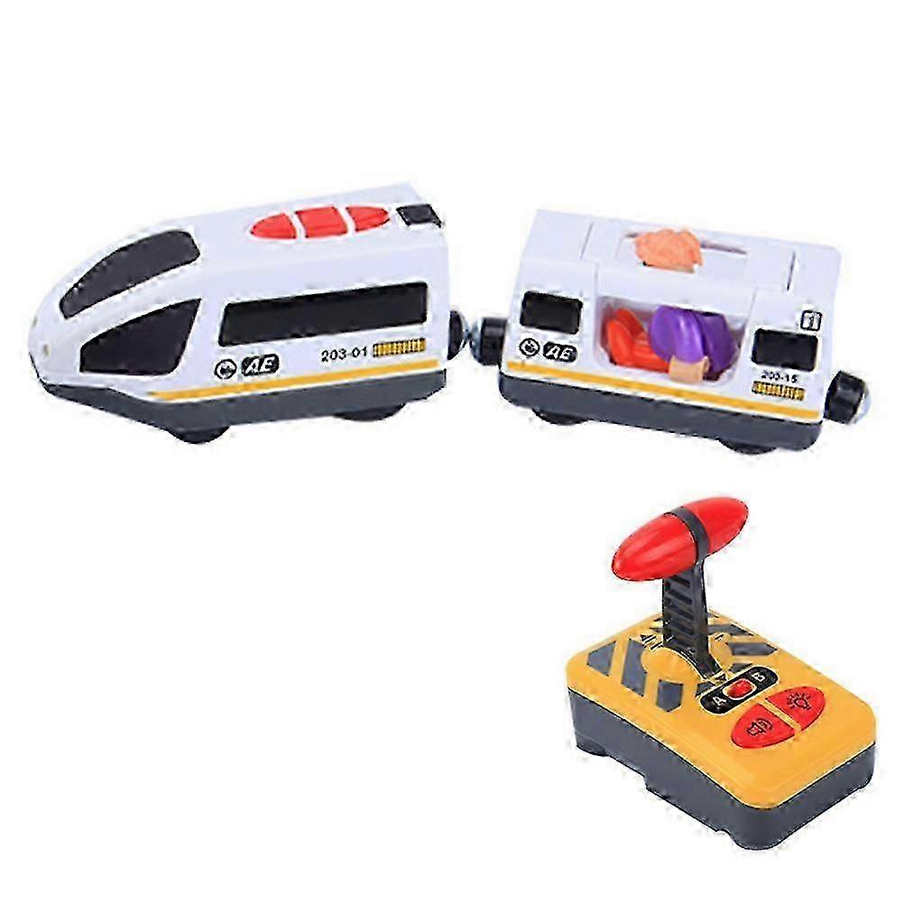 m Remote control electric train toy, compatible with wooden tracks