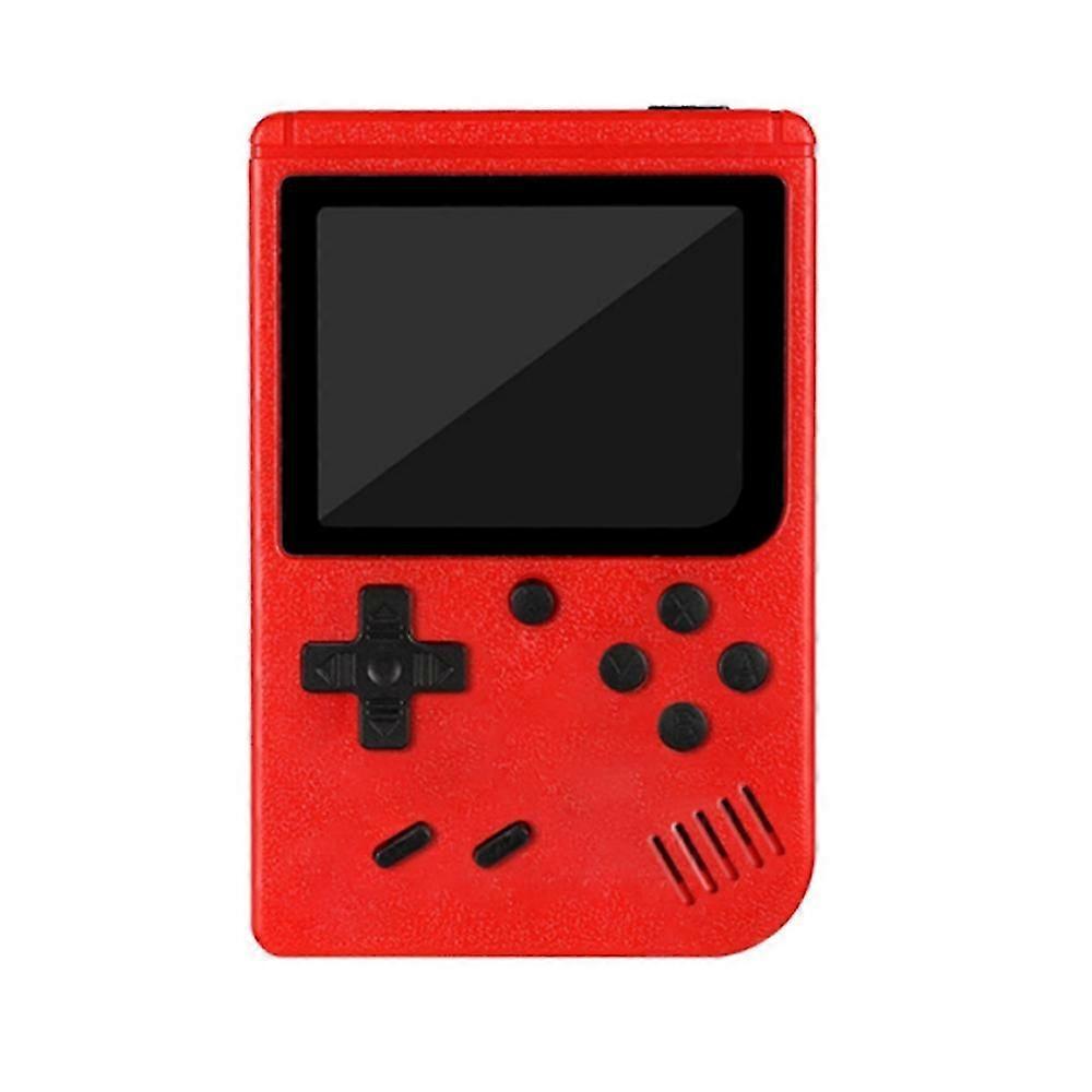 Retro Classic Game Console, Mini, 400-in-1, Handheld, Red