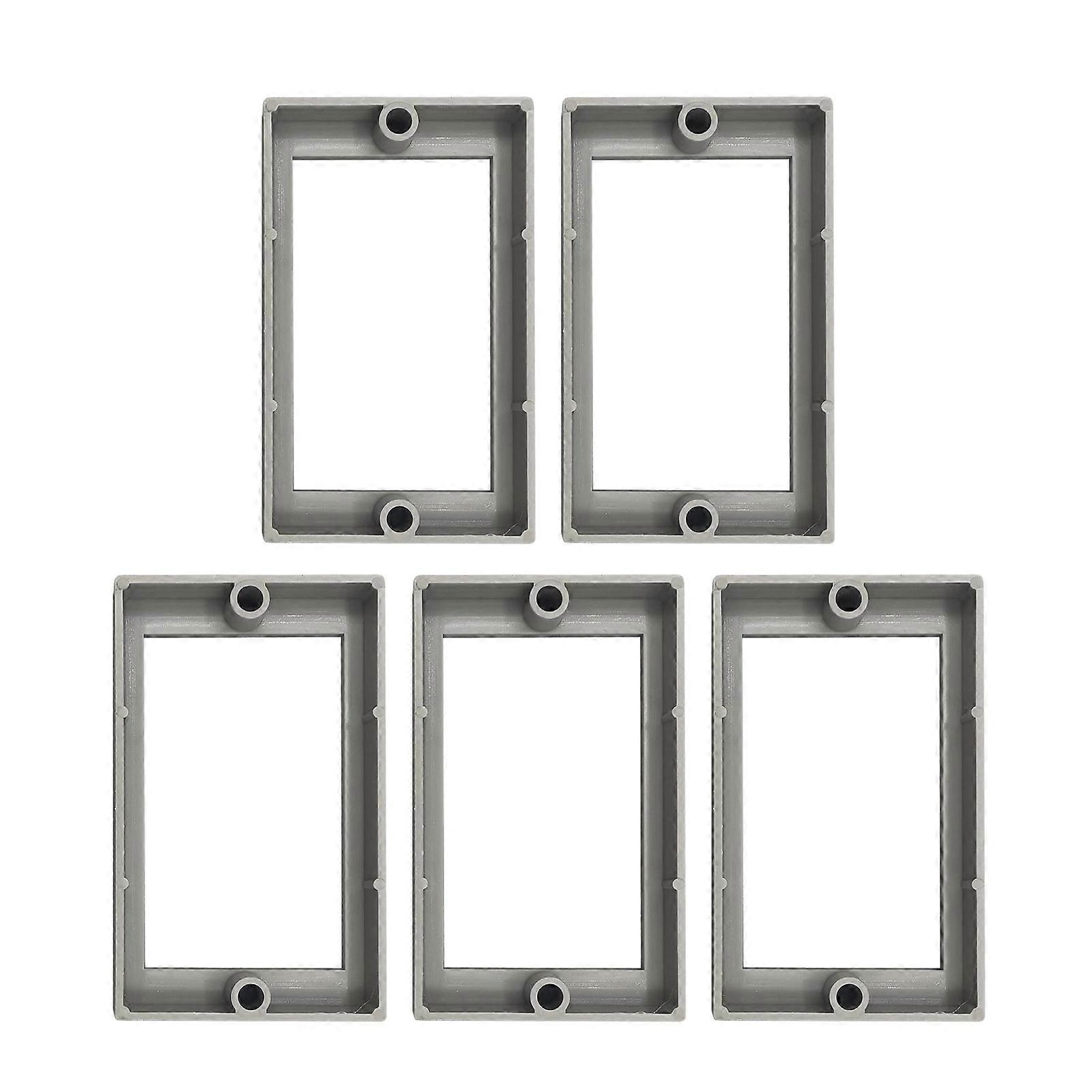 ABS Box Efficient Gang Back Box ABS Pattress Box Back Box Improve Electrical System for Mounting Switches & Outlets Multicolor