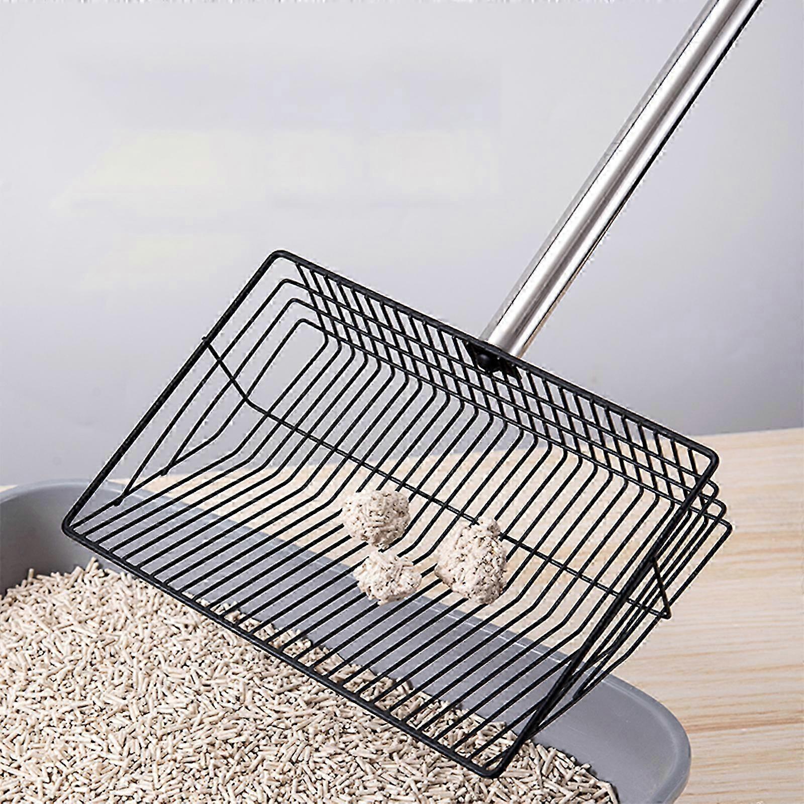 Resistant Metal Waste Removal Tool Adjustable Extended Shovel Handle Ideal for Chicken Properties and Pet Owners Multicolor