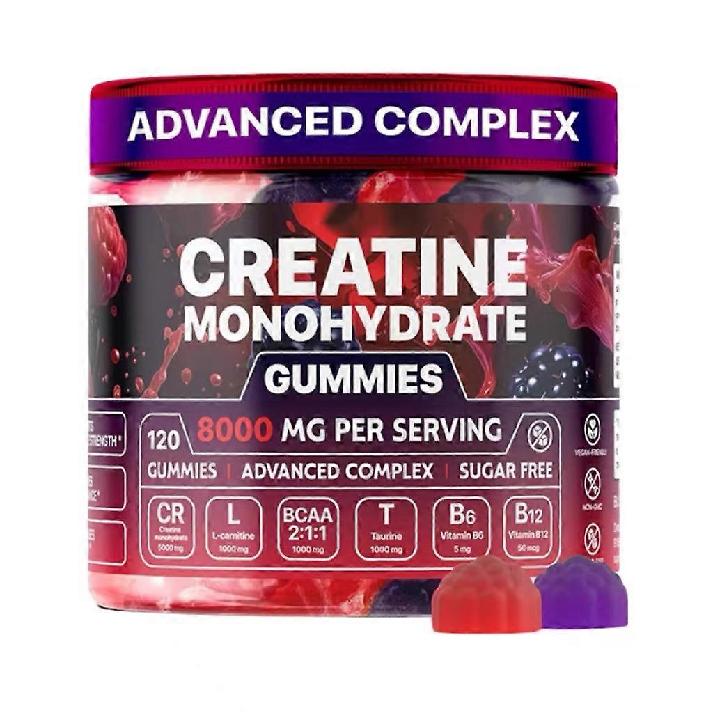 150 gomitas de monohidrato de creatina