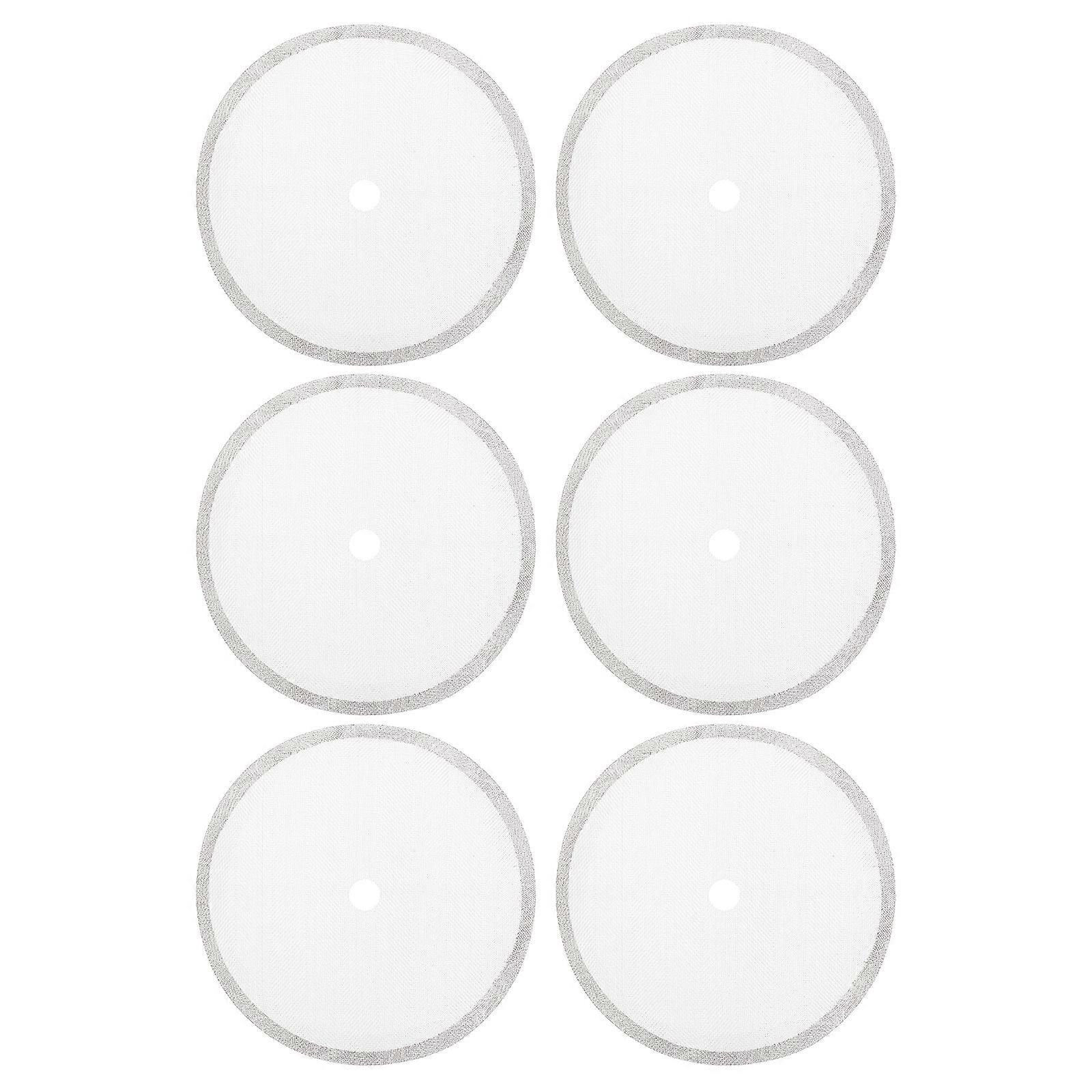 Coffee Maker Replacement Stainless Steel Filter Mesh 6Pcs Pack