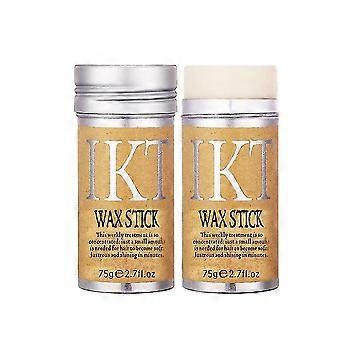4pcs Hair Waxes Hair Edge Control Gel Stick Hairstyle Finishing Styling Wax Stick Anti-frizz Fixed
