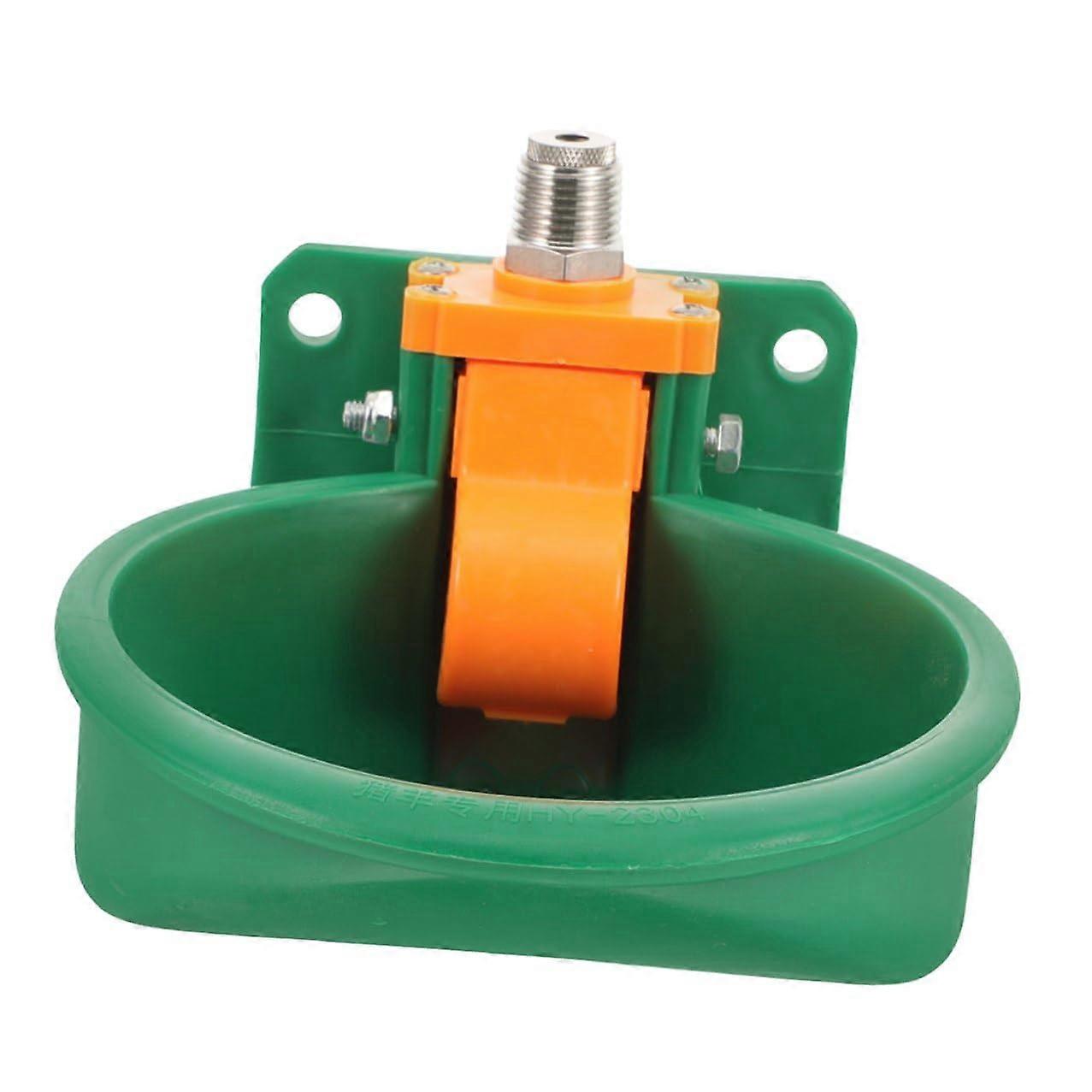 Automatic Livestock Water Bowl ABS Feeder for Sheep Goat Cattle, Easy Clean Moderate Capacity