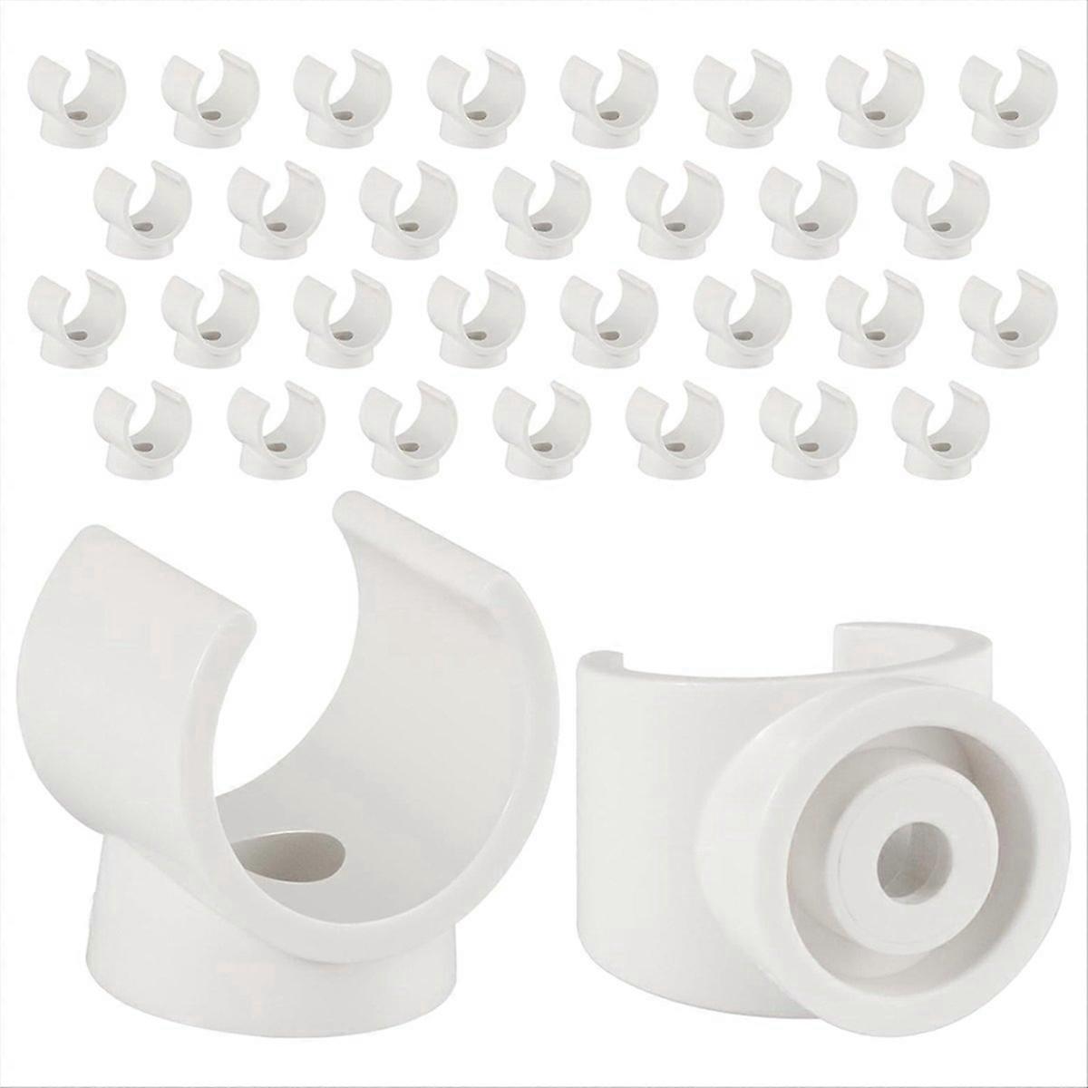 PEX Clips, 50Pcs 1/2Inch Pipe Clamp for PVC Water Pipes&Tubing Hoses