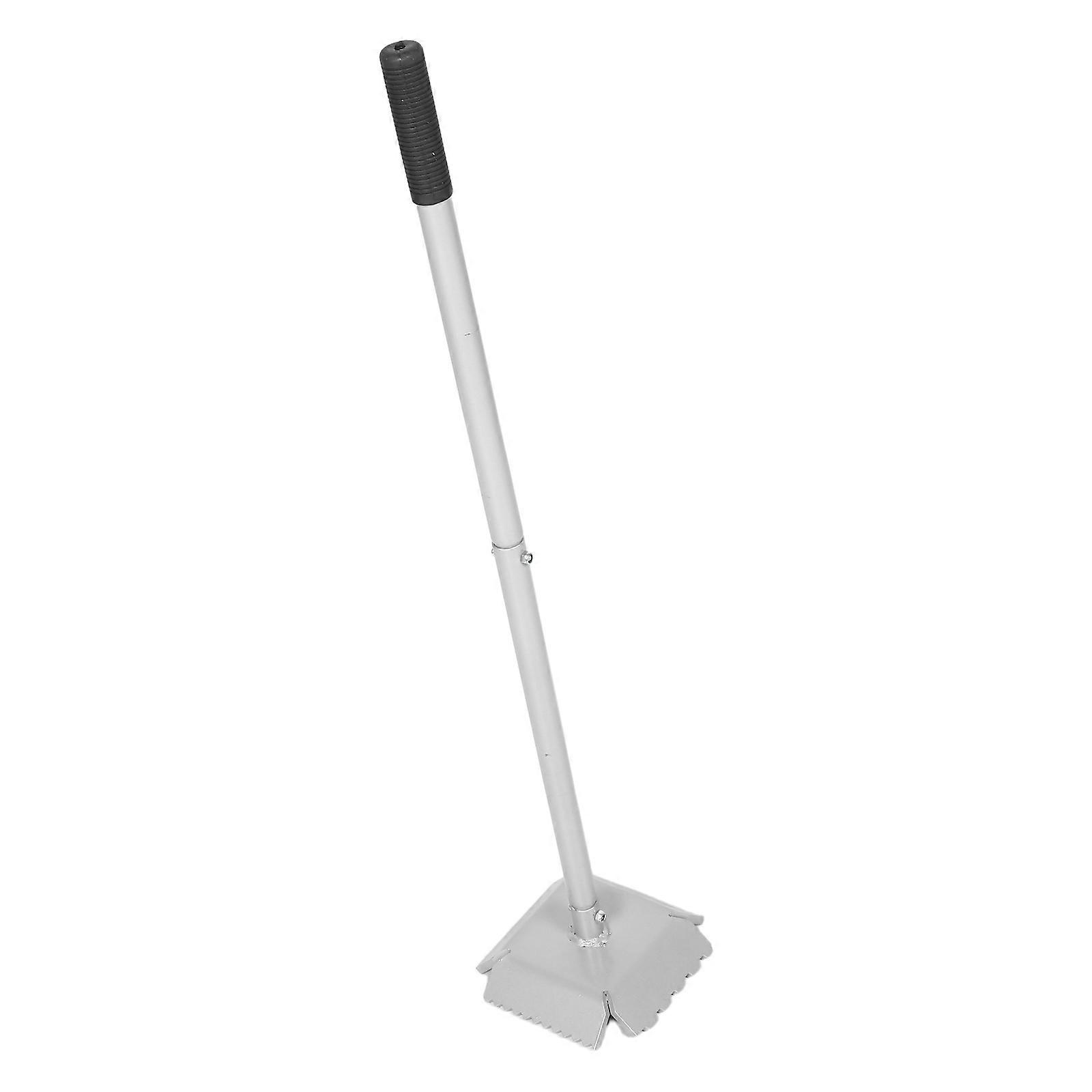 Manual Trash Can Compactor Stainless Steel Waste Press For Home Use Silver 85.00X17.50X17.50CM Reduce Waste Volume 1Pcs